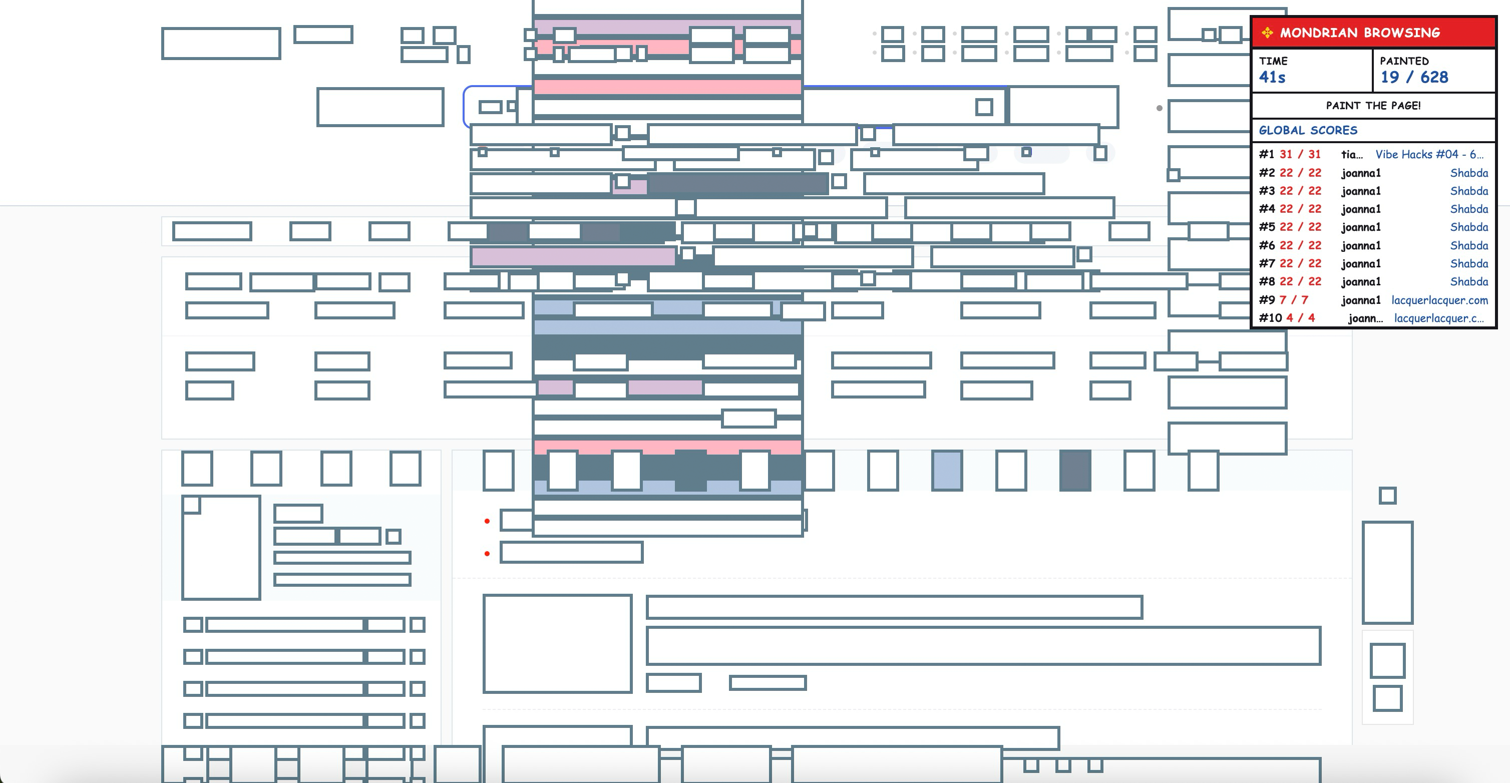 Mondrian Browsing