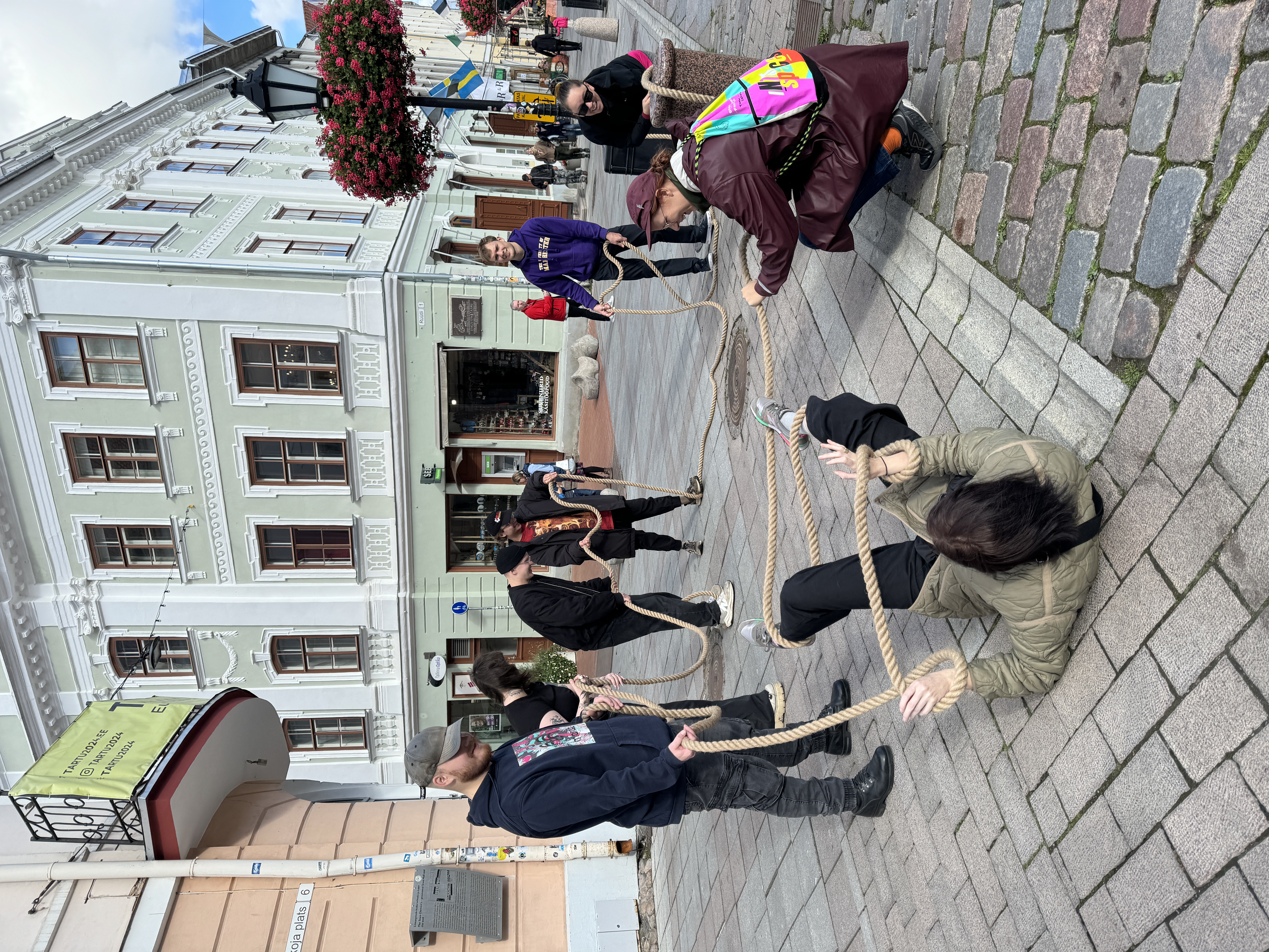 Warp and Weft at Street Games Festival, Tartu